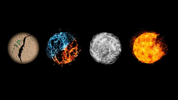 Kozmik Yapı Taşları: Astrolojide 4 Element (Ateş, Toprak, Hava ve Su)